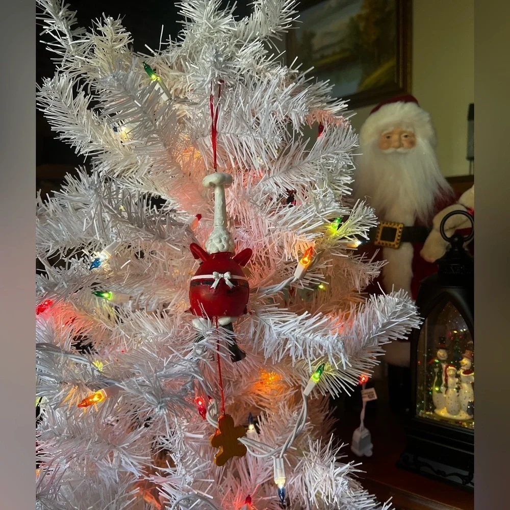 ❤️ 11” Santa Clause Gingerbread Man Christmas Ornament